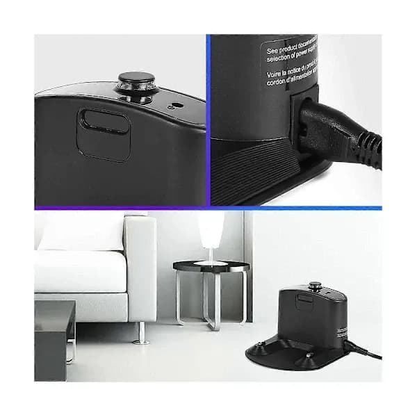 [RM]Charging Dock Station for IRobot Roomba E5 E6 I1 I3 I4 I6 I7 I8 500 600 700 800 900 Series Charging Base EU Plug【PL】