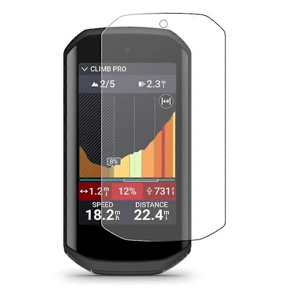 Skärmskydd för Garmin Edge 1050 Cykeldator Hydrogel TPU Skärmfilm