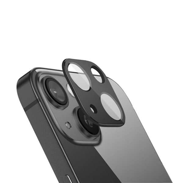holdit iPhone 14 / 13 Linsskydd Härdat Glas Svart 50