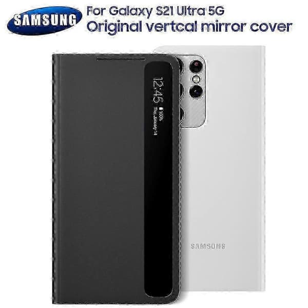 [RM]Samsung Galaxy S21 Ultra 5G Smart Window Protective Case - Smart Window Flip Case, 2025 Smartphone Case