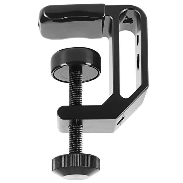 [RM]Stödadapter - AVIZAR - Universal Svart - Solid fixering - Justerbar vinkel - Aluminium Svart