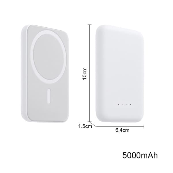 [RM]Magnetisk powerbank til iPhone 12/13/14 - PD 20W 5000 mAh