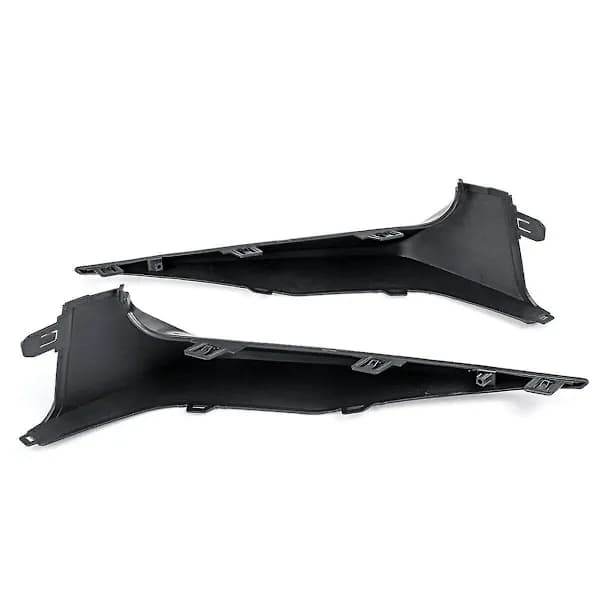 [RM]2X Front Bumper Lip Splitter Grille Lower Trim Molding Diffuser Guard Trim for 2.0L 2020-2021