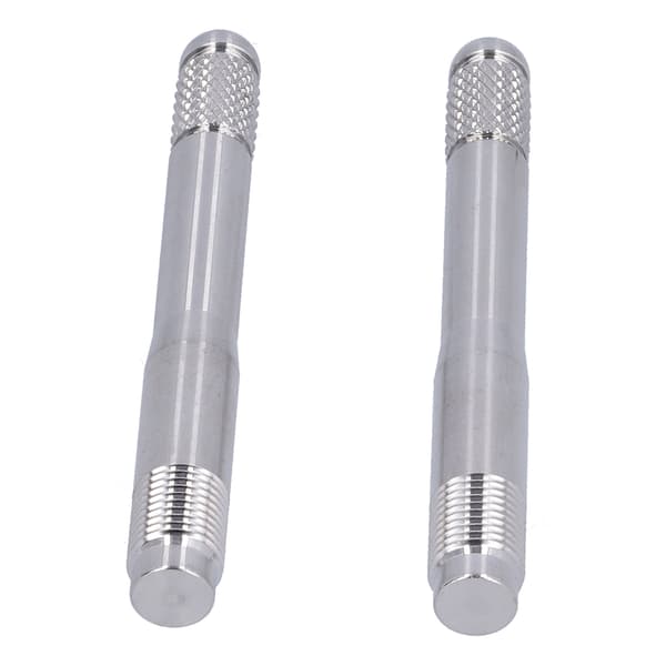 [RM] 2 Pcs Wheel Bolt Alignment Pin M14 X 1.5 Thread Stainless Steel Mounting Guide Tool