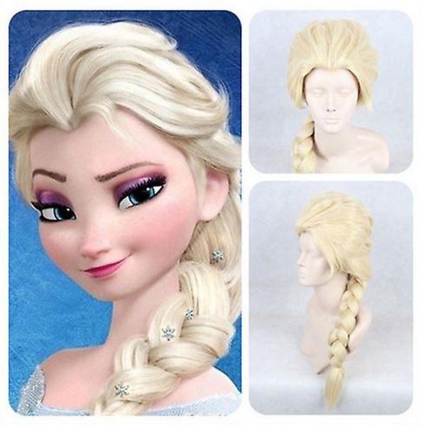 Halloween Jää ja Lumi Romantiikka Aikuisten Mekko Prinsessa Elsa Lava Hääpuku Cosplay Elsa Prinsessa M