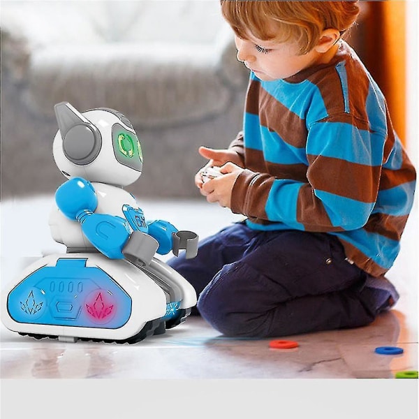 Elektrisk Robot Universal Lys Musik Roterende Blændende Dansemodel Børnelegetøj