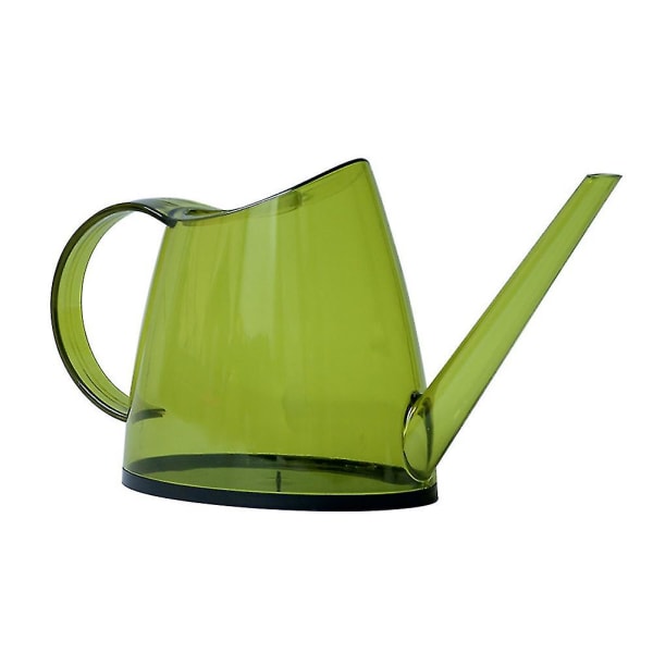 Transparent Matt Vattenkanna Lång Pip Liten Vattenkruka För Inomhus Och Utomhus Lemon Green