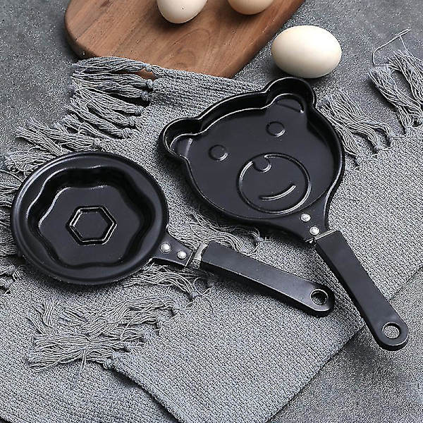 Mini Ægge Morgenmads Stegepande Multi-stile Non-stick Pande Pandekager Crêpe Pandeforme Til Hjemmet Piglet