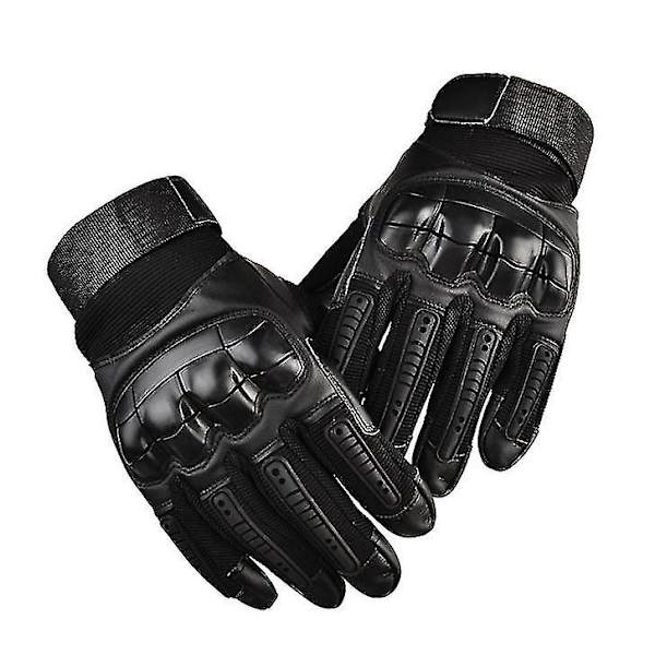 Taktiske Hansker Motorsykkelhansker Fullfingerhansker black M