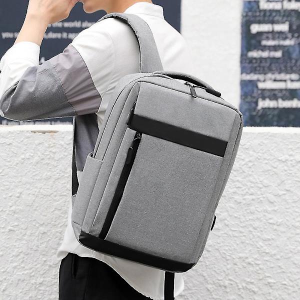 Affärsmässig Casual Datorväska Utomhus Herr Ryggsäck Reseryggsäck Navy blue