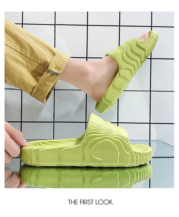 Sandaalit Liukumäet Platform Rantasandaalit Unisex-sandaalit Green 42-43