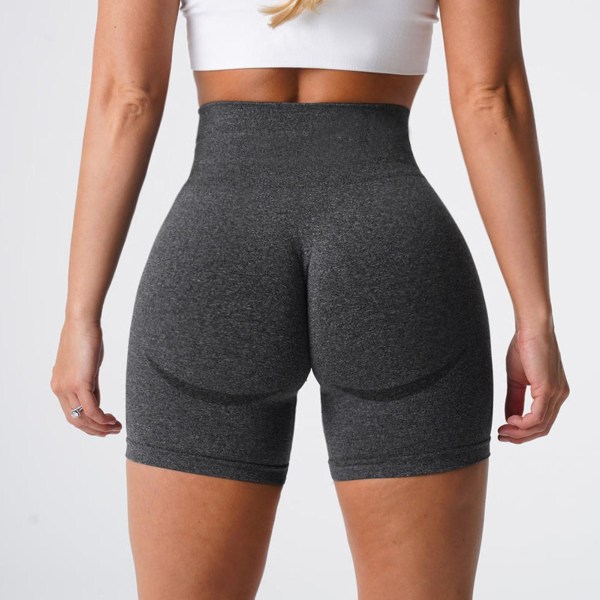 Fitness Sports Shorts Gym Yoga Shorts Åndbare Komfortable Shorts til Dating Træning Hverdagsbrug Grey M