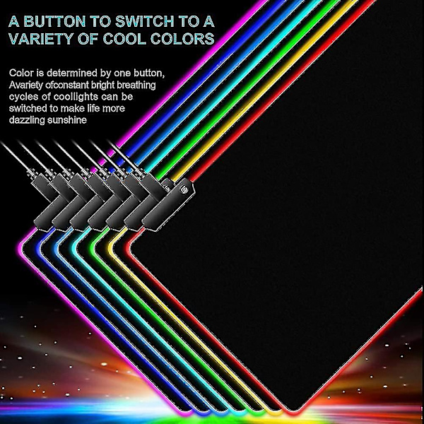 Musmatta rgb Musmatta Led, Stor, led Och Stor Musmatta