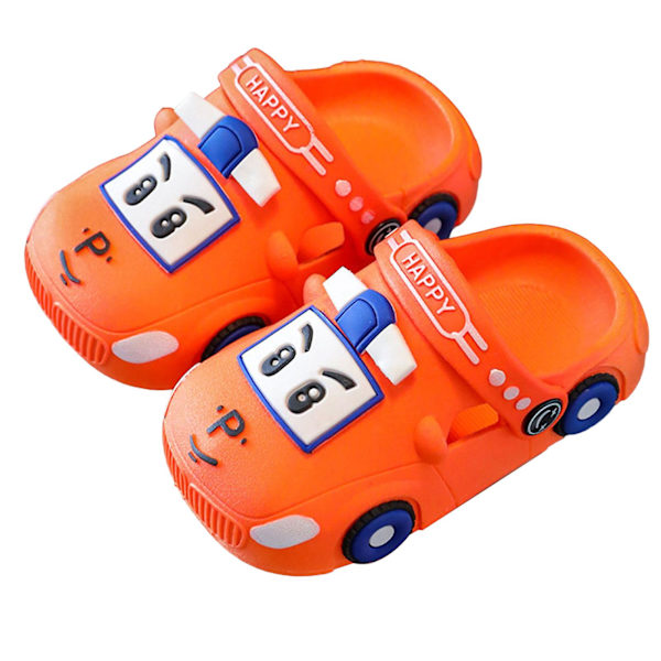 Børne Cartoon Bil Sandaler Børns Skridsikre Og Anti-kollisions Sandaler Perfekt Til Strand Pool Rejser Nacarat 25-26 inner Length 16.5