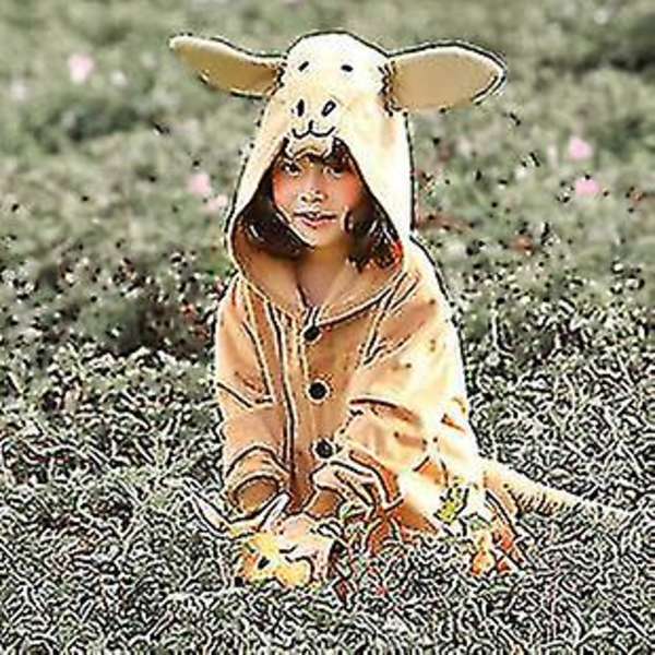 Halloween Lasten Juhla Vanhempi-lapsi Esiintymisasu Poika ja Tyttö Sama Söpö Kenguru Eläin Onesie 110cm