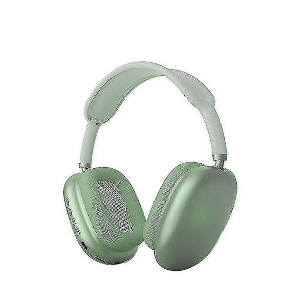 P9 Bluetooth Headset Trådlös brusreducering Stereohörlurar Med Mic Green
