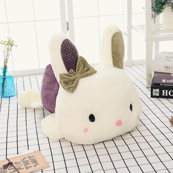 Bunny Anime karaktär fylld leksak mjuka gosiga vänner Baby sovkudde Pink 30cm