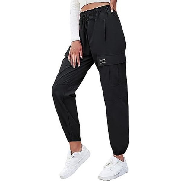 Børns Medium til Store Børns Afslappede Bukser og Pigers Overalls black 140CM