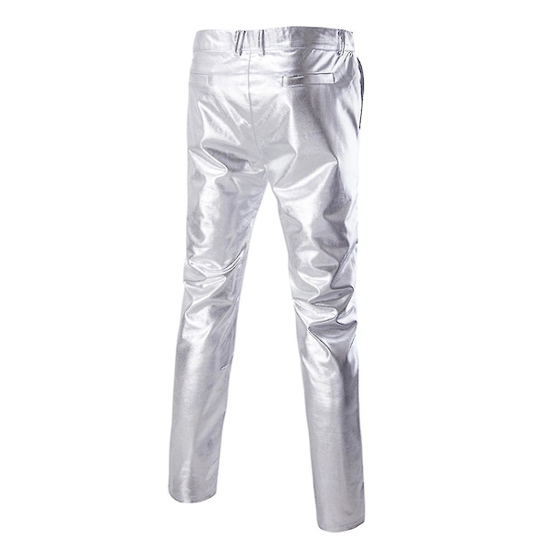 Miesten normaalikorkuinen vapaa-ajan housut Silver XS