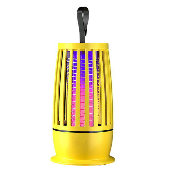 Hushålls elektriska mygglampa Multifunktionell avvisande fälllampa för sommaren Yellow
