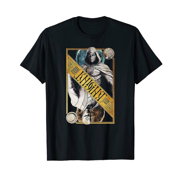 Moon Knight Print Marc Spector Barn T-shirts Sommar Casual Kortärmad Toppar C 2-3 Years