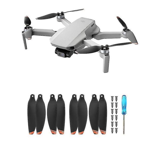 8 stk. 4726 Propeller til Dji Mini 2 Drone Props Blad Vinge Dele G