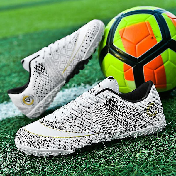 Fotbollsskor för män, halkfria fotbollsskor, grässkor, sneakers 37