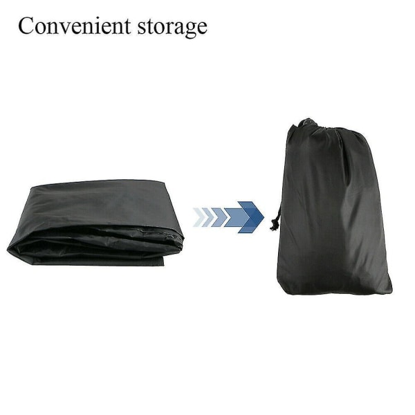 4-pack Vattentäta Däckskydd Reservdäck Hjul Husbil Däckskydd Black L