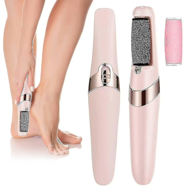 Elektrisk Fodfil Callus Remover Genopladelig Fod Callus Remover Med 2 Rullehoveder Fodpleje Til Død Hud