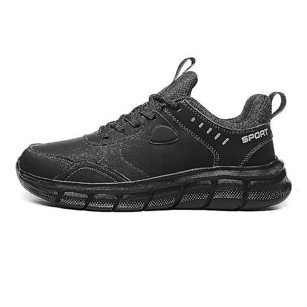 Nya Trendiga Lätta Herrsneakers Andningsbara Löparskor Mode Sportskor 3ds825 Black 48