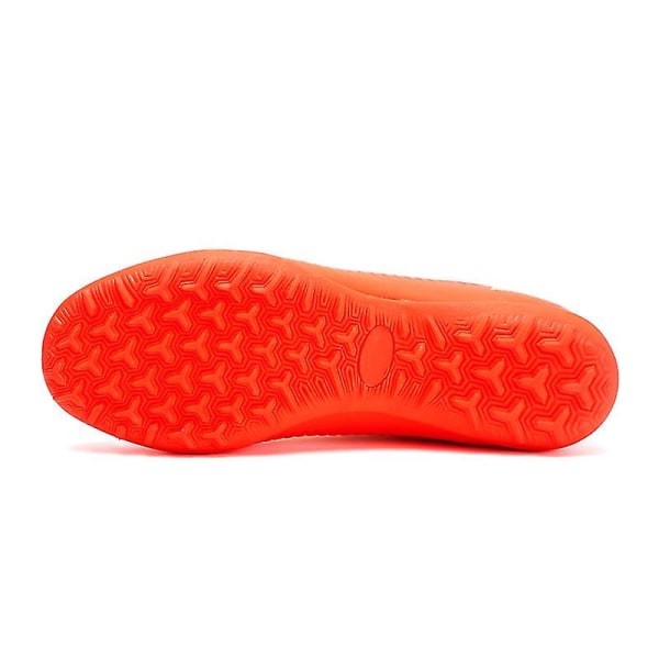 Fotbollsskor Herr Höga Fotbollsskor Gräs Träning Sportskor Sneakers Orange 44