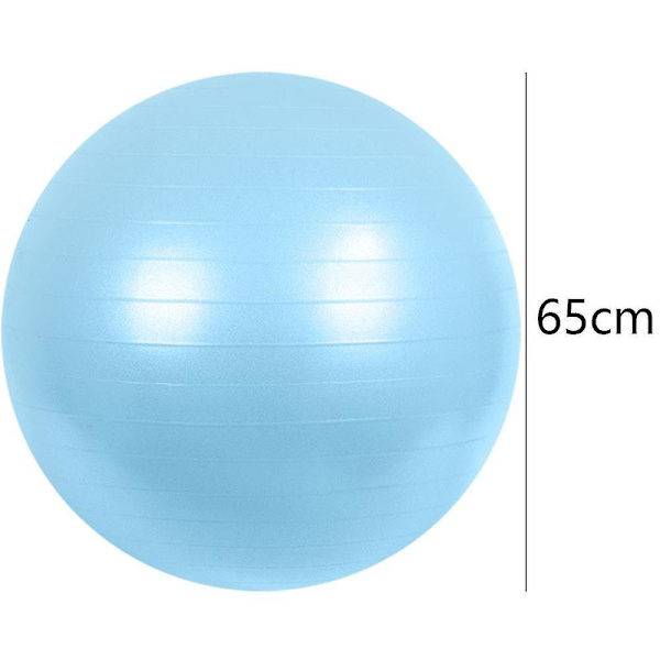 Gym Yoga Träningsboll, Yoga Träningsboll, Core Träning För Yoga Fitness blue 55cm