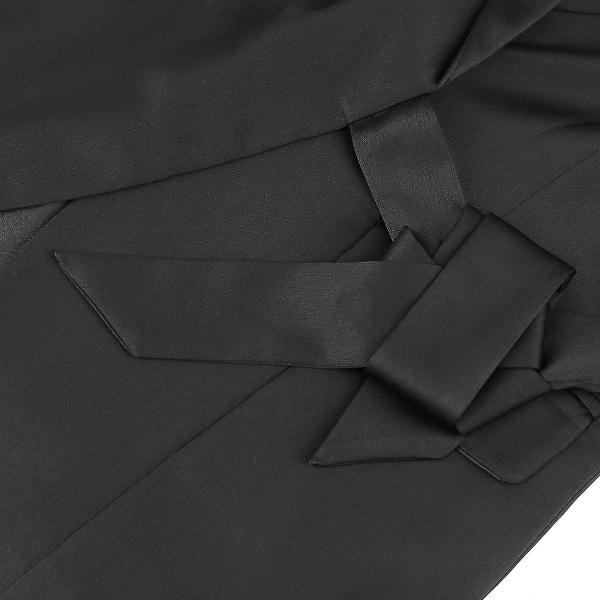 Belte Blazer for Dame, Formell, Stilig Slim Fit, Svart Kontordame Sportjakke Black M