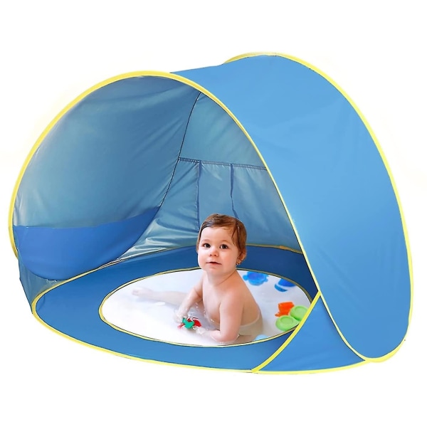 Baby Beach Shelter, Sun UV Protection Toddler Beach Tält, Portable