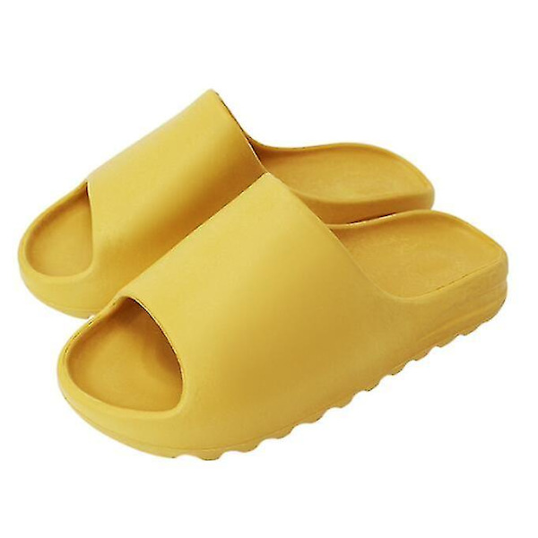 Slippers Sandaler Plattform For Strand Yellow 37-38
