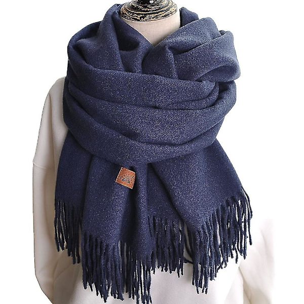 Dame Tørklæde Tæppe Tørklæde Dame Cashmere Følelse Cashmere Sjal Emeralds