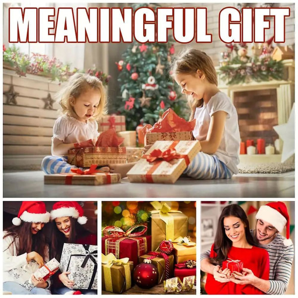 Julfigur Nedräkning Adventsgåva Box Hållbar Semester Nedräkning Presentask För Pojkar Flickor Sanliou