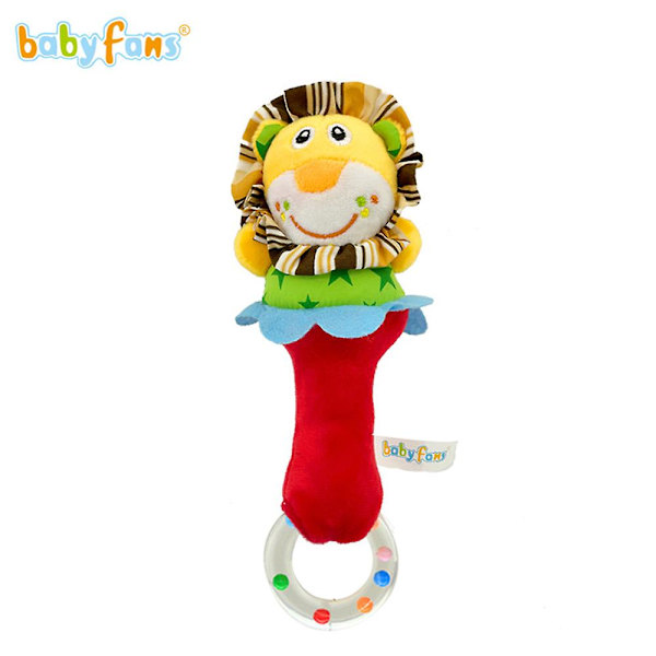 Baby Bell Skallror Leksaker Intelligens Grepp Lugnande Skallra Bell Pedagogisk Leksak Lion
