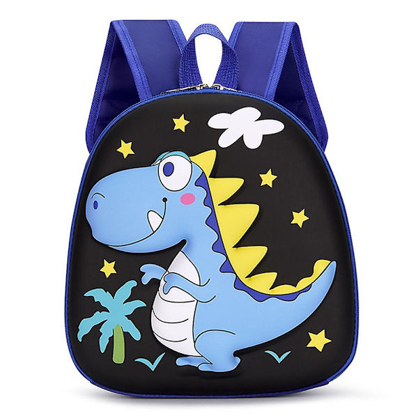 Sarjakuva Dinosaurus Reppu Lastentarha Lapset Söpö Matkareppu Koululaukku Black