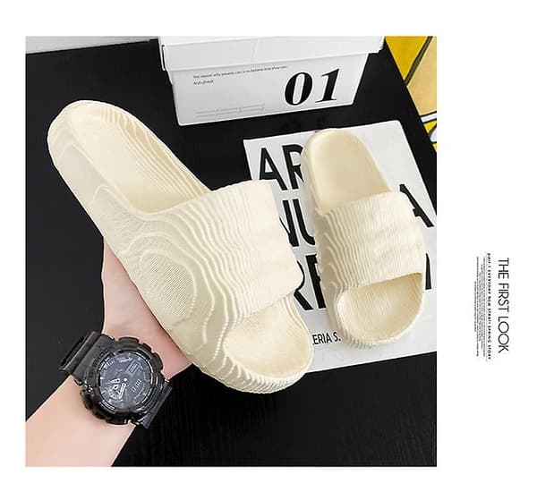 Sandaalit Liukumäet Platform Rantasandaalit Unisex-sandaalit Beige 40-41