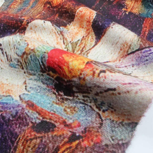 Blødt Cashmere-lignende Tørklæde til Kvinder Elegant Stort Vinter Varmt Tørklæde Sjal Wrap Gaver Monet Klimt Va