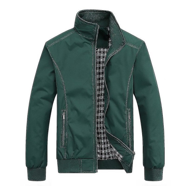 Elegant vårjakke for menn green 4xl
