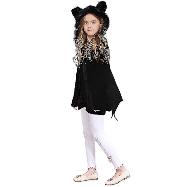 Lasten Lepakkoasu Haalari Cosplay Halloween-asu 120(120-130CM)