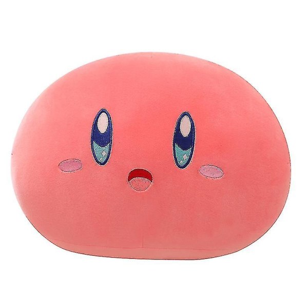 Rosa stjärna Kirby Doll Mjuk Söt Ball Kastkudde Healing Emoji Ball Fylld Toy Girl Present Style -2 33 x 42 cm - 0.65 kg