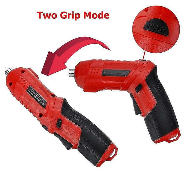 3.6v Multifunksjonell Trådløs Skrutrekker Kit 47Pcs