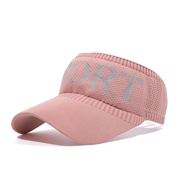 Solskærm Hat til Kvinder Kasket Tennis Golf Vandring Baseball Pige Kasketter Tom Top Pink