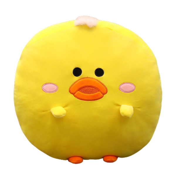 Groda Värmer Händer Prydnadskuddar Antirynk Plyschmaterial Lämpligt För Barn Bebisar Yellow Duck 40cm