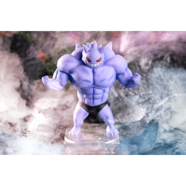 Anime Gk Pikachu Bulbasaur Statue Figur, Bodybuilding Serie Samling Gengar
