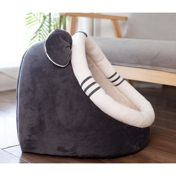 Kattesenger for innekatter eller små hunder, maskinvaskbare kattesenger gray 36*35*36cm
