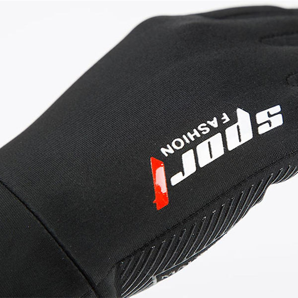 Sommarhandskar för kvinnor med UV-skydd, vändbara meshhandskar, svala och ventilerande, för kvinnor och flickor utomhus Black SPOR Ice Silk Two Fingers